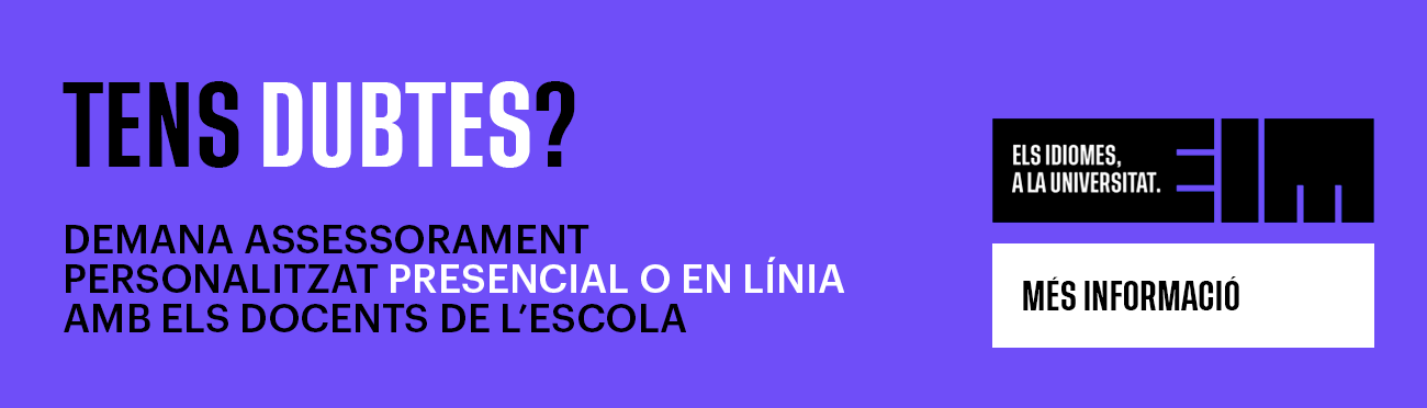 No saps quin nivell tens d’anglès? Assessora’t i surt de dubtes