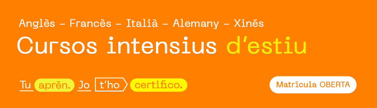 Oberta la matrícula pels cursos intensius d’idiomes de l’EIM